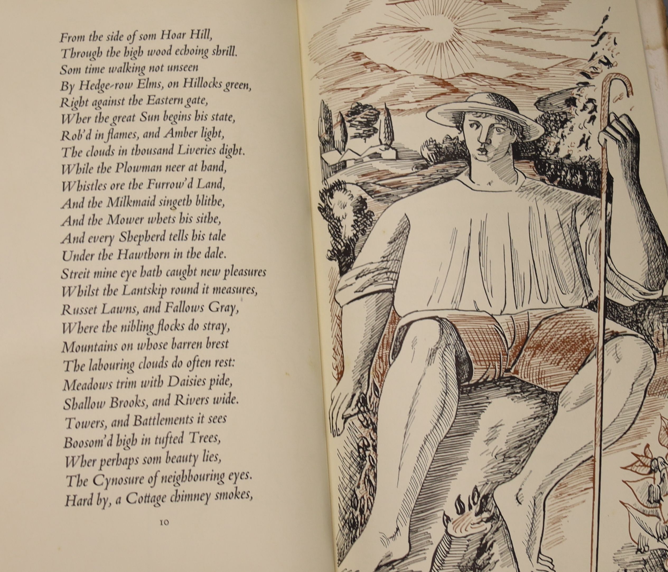 Grimm Brothers: Tales from the Brothers Grimm, limited edition (540 numbered copies), coloured pictorial and decorated title and other coloured illus. (by Hester Sainsbury)